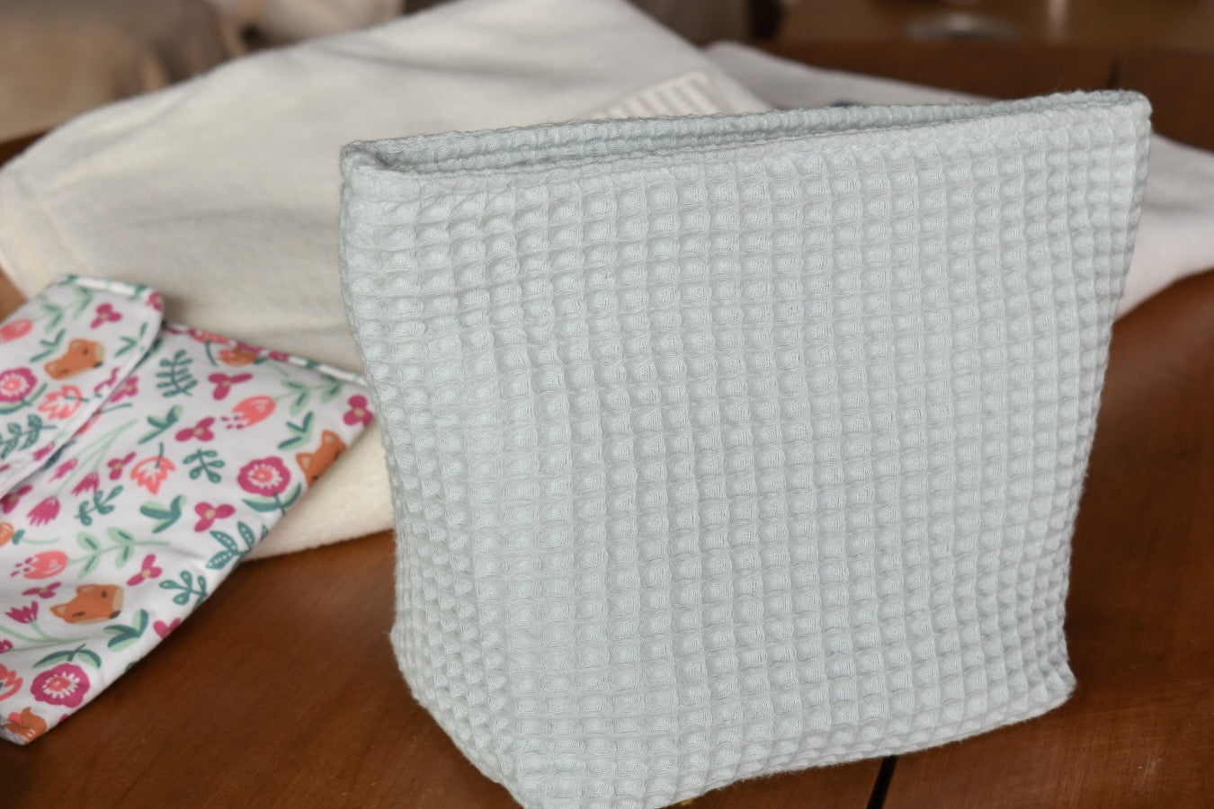 Pochette Léo Vert d'eau
