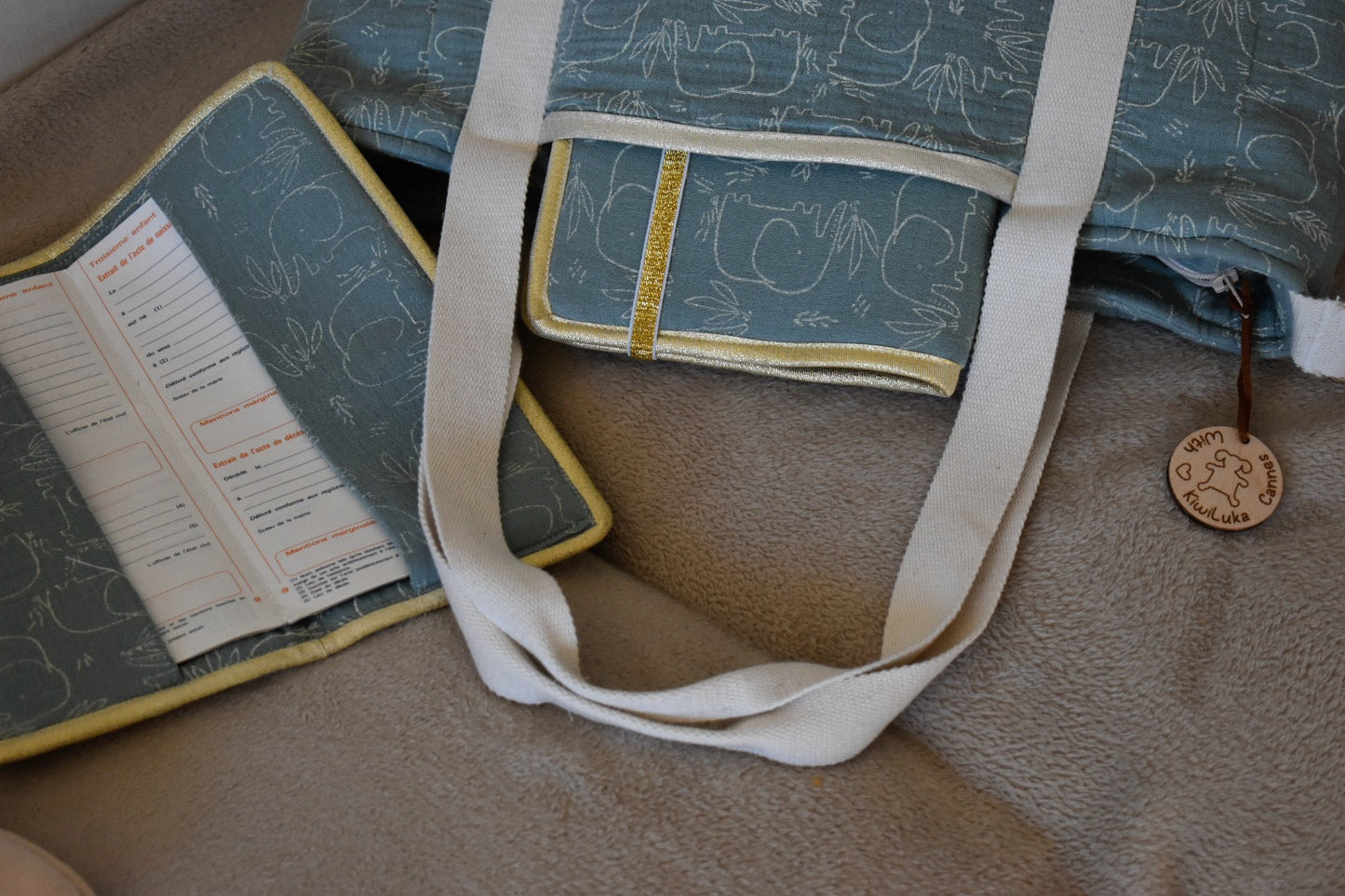 Carnet de santé & Livret de famille Eléphants